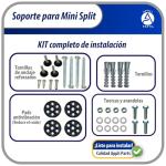 Outdoor Mini Split Wall Mounting Bracket for Heat Pumps