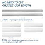 HOXHA 10Ft Mini Split Line Set Cover Kit