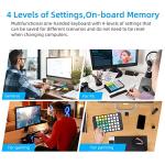 Koolertron 48-Key Programmable Macro Gaming Keyboard