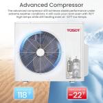 TOSOT 30,000 BTU Dual-Zone Mini Split System