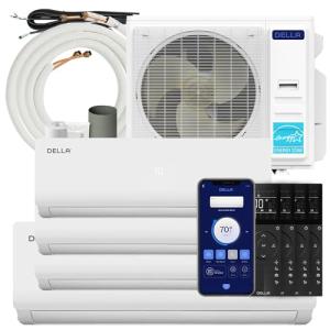DELLA 45K BTU Multi Zone Mini Split System
