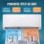 Demuller 9000 BTU 4-in-1 Mini Split AC/Heater