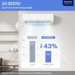 DELLA 12000 BTU Mini Split AC with WiFi