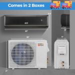 COSTWAY 12000 BTU Mini Split AC & Heater