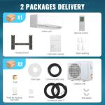 Demuller 9000 BTU 4-in-1 Mini Split AC/Heater