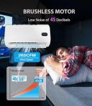 Mieligo 12V Mini Split Air Conditioner, 9500BTU