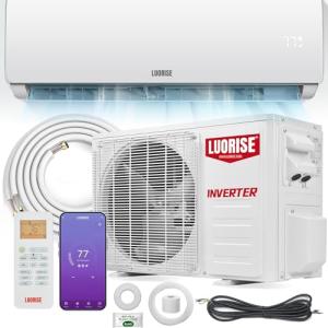 LUORISE 11500 BTU WiFi Mini Split AC/Heat Pump