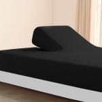 Split Top King Sheets Fitted Only for Adjustable Bed, 34 Inches Top Split from Head King Bottom Sheets Compatible with Sleep Number Bed, Half Split King Bed Sheet with Deep Pocket up to 18"