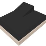 Split Top King Sheets Fitted Only for Adjustable Bed, 34 Inches Top Split from Head King Bottom Sheets Compatible with Sleep Number Bed, Half Split King Bed Sheet with Deep Pocket up to 18"