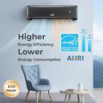 COSTWAY 18000 BTU Mini Split AC and Heater