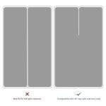 Split Top King Sheets Fitted Only for Adjustable Bed, 34 Inches Top Split from Head King Bottom Sheets Compatible with Sleep Number Bed, Half Split King Bed Sheet with Deep Pocket up to 18"