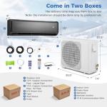 RELAX4LIFE 24000 BTU Mini Split AC System