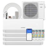 COSTWAY 30k Quad 4 Zone Mini Split AC