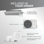 Cooper & Hunter 6,000 BTU Ceiling Cassette Mini Split