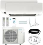 Daikin 24,000 BTU Dual Zone Mini Split AC Heat Pump