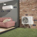 Energy-Efficient 18000 BTU Mini Split AC/Heat System