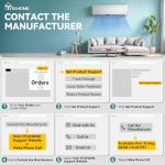 YITAHOME 24000 BTU Ductless Mini Split System