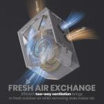 TOSOT ERV Fresh Air Exchange Fan for Mini-Split