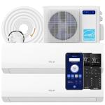 DELLA 18K BTU Dual Zone Mini Split System