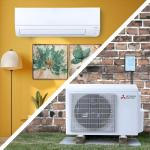 Mitsubishi 12000 BTU Mini Split Heat Pump System