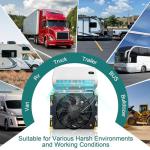 12V Mini Split Air Conditioner for Trucks and Vehicles