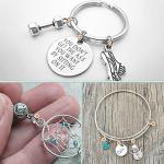 Uniclife 6mm Metal Split Jump Rings - 500 PCS