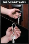 Versatile Titanium Key Ring for Everyday Carry