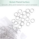 Pawfly 100 Pack Mini Split Jump Rings