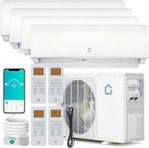 28K Mini Split Multi Zone AC and Heater