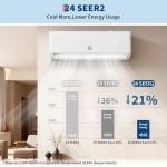 Garvee 27K BTU Tri Zone Mini Split AC System