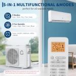 20K BTU Dual Zone Mini Split AC System