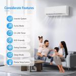 ROVSUN 18000 BTU Ductless Mini Split Indoor Unit
