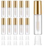 IANFAN 10 Pcs Mini Lip Gloss Bottles Set