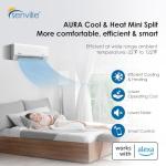 Senville AURA 12000 BTU Mini Split Air Conditioner
