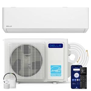 DELLA 12,000 BTU WiFi Mini Split Heat Pump