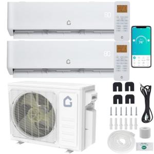 Garvee 28000 BTU Dual Zone Mini Split System