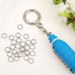 30pcs Stainless Steel Split Rings for Keychains