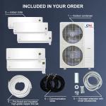 Cooper & Hunter 5 Zone Ductless Mini Split System