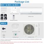 Garvee 3 Zone 28000 BTU Mini Split AC System