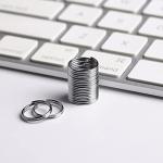 ZoloAJay 200pcs 8mm Mini Split Jump Rings