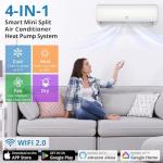 35,000 BTU 4-Zone Mini Split AC & Heat Pump