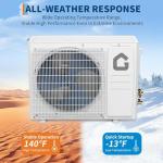 GarveeHome 12,000 BTU Mini Split AC System