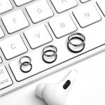 ZoloAJay 200pcs 8mm Mini Split Jump Rings