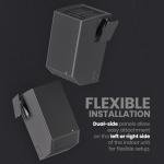 TOSOT Energy Recovery Ventilation Fan, ERV Fresh Air Exchange Accessory, Only Compatible with TOSOT Aoraki Mini-Split Air Conditioner, 18 CFM, for Residential Ventilation Applications, Black