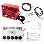 Universal Split Truck Cab 12V AC Unit RV Air Conditioner Mini 11000BTU Electric RV Truck Air Conditioner Camper A/C Unit, Only Cooling for Trailer, Vans, RVs, Vans, Motorhome, Fast Cooling