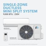Perfect Aire 9,000 230V Indoor Unit – Single-Zone Mini-Split Wall Mount, Heat Pump (Not a Complete System)