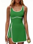 Women’s Tennis Dress with Built-in Bra and Pockets