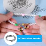 100 Pack Mini Jump Rings for Jewelry Making