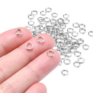 CooBigo 100 PCS Mini Split Rings for Crafting