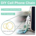 300 PCS Gold Tiny Split Rings for Jewelry Making